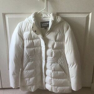 Like new! Land's End quilted, coat MP